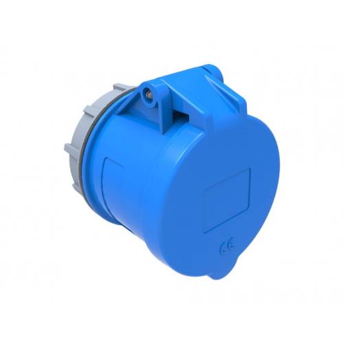 BEMİS 3/32A CEE Norm Somunlu Priz 220V IP44 Dayanıklı Polyamid 6 2P+E