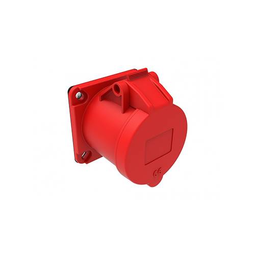 BEMİS 4/32A CEE Norm 380V IP44 Makine Priz 75x75mm Polyamid 6 Gövde