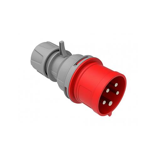 BEMİS 5/32A Düz Fiş CEE Norm 380V IP44 - 32A Akım Taşıma Kapasitesi, Polyamid 6 Gövde