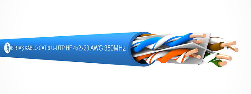 CAT6 U/UTP HF